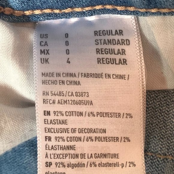 AMERICAN EAGLE SUPER STRETCH SKINNY JEANS - Picture 5 of 5
